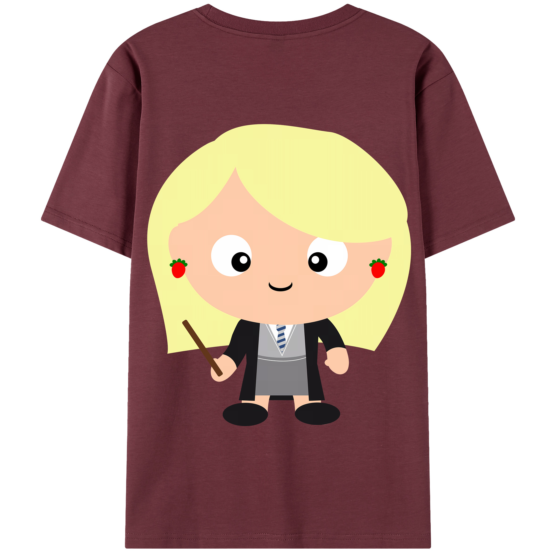 （画像用） Harry Potter ハリー・ポッターシリーズ 綿100％半袖Tシャツ（背面プリント）